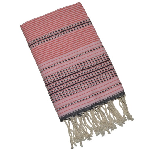 Ręcznik arabski FOUTA do sauny Spa hammam plażowy bawełna 190x100 cm F02.34