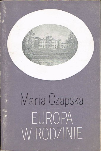 Europa w rodzinie Maria Czapska
