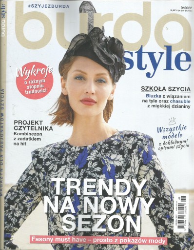 9/2022 BURDA style + wykroje