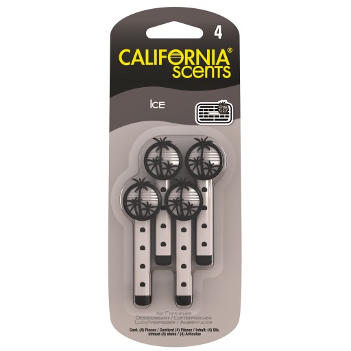 CALIFORNIA SCENTS ZAPACH ICE PATYCZKI ZAPACHOWE