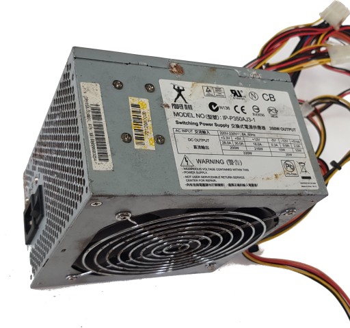 Zasilacz ATX POWERMAN 350W IP-P350AJ3-1 USZKODZONY