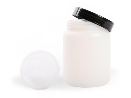 Pojemnik HDPE 1000 ml z przykrywką i nakrętką