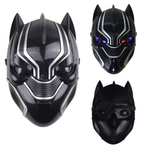 MASKA WOLVERINE ŚWIECĄCA LED SUPERBOHATER