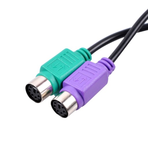 Przejściówka PS/2 na USB stara myszka klawiatura WIN 10 8 PS2 stare złącze