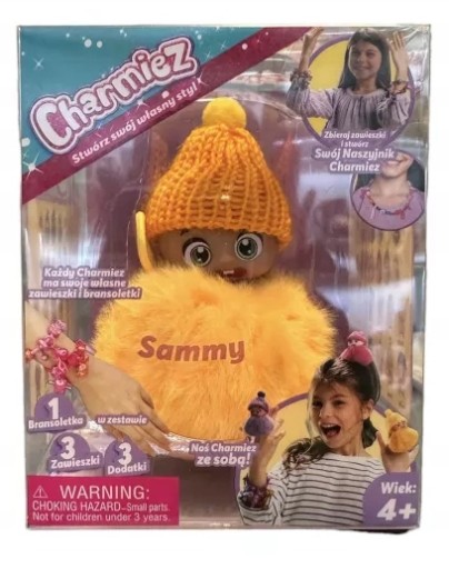 Charmiez Mini laleczka SAMMY z akcesoriami bransoletki