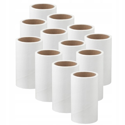 ROLKI WKŁAD DO CZYSZCZENIA UBRAŃ IKEA BASTIS 12szt