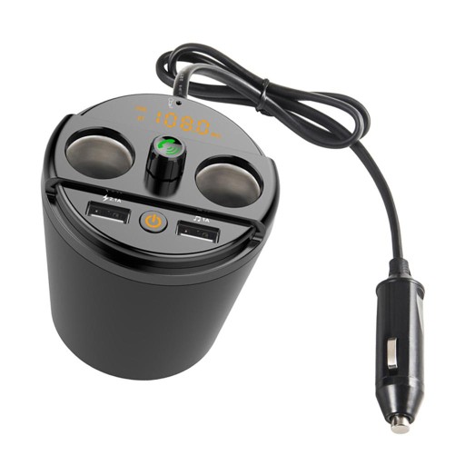 Kubek Bluetooth Samochodowe Radio FM MP3