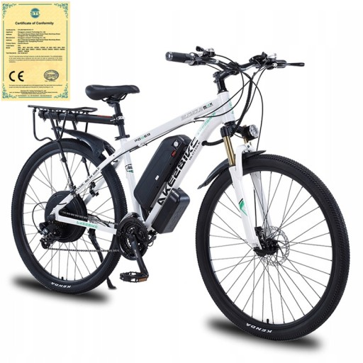 [OFICJALNY] ROWER ELEKTRYCZNY 1000W 48V 13.4AH 55KM/H 29 inch BIAŁY