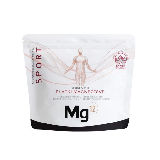 Mg12 Płatki magnezowe SPORT magnez do kąpieli regeneracyjne po treningu 4kg