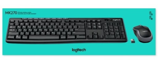 Logitech MK270 bezprzewodowa klawiatura z myszką