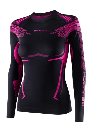 BLUZA TERMOAKTYWNA SPORTOWA BIEGANIE BRUBECK DRY S