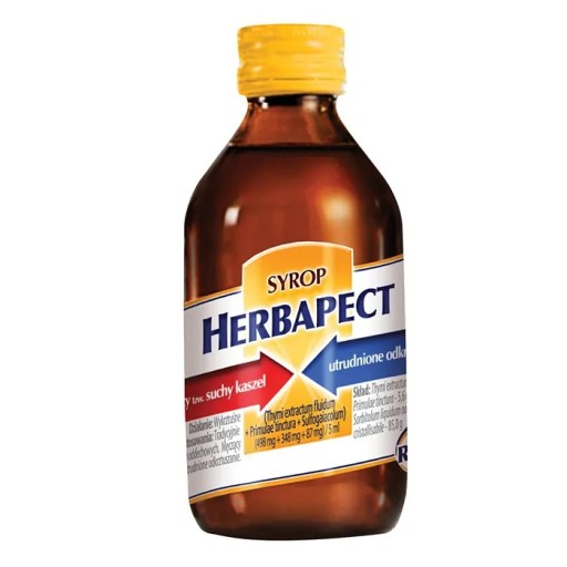 HERBAPECT Syrop Kaszel mokry i suchy 150g AFLOFARM