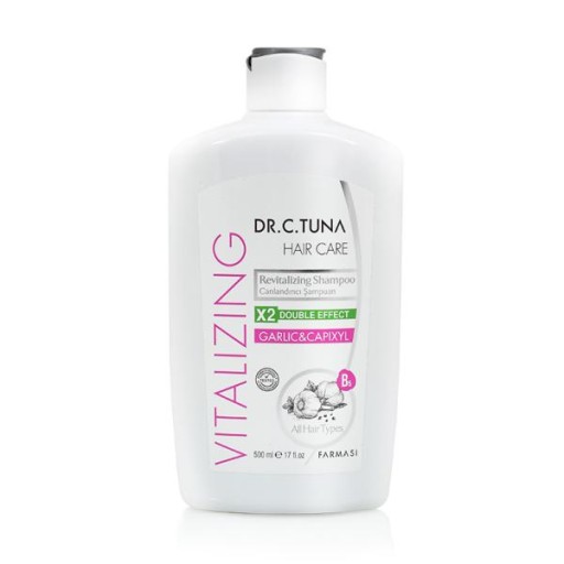 Farmasi Dr.C. Tuna Vitalizing Szampon z czosnkiem + capixyl - 500ml