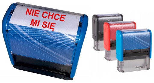 Pieczątka automatyczna z napisem 