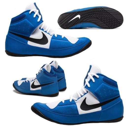 Buty zapaśnicze treningowe męskie Nike Fury Niebieskie r. 44