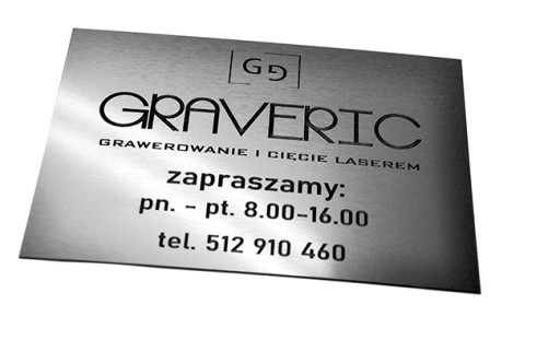 Szyld, tablica reklamowa , GRAWEROWANA EXTRA !