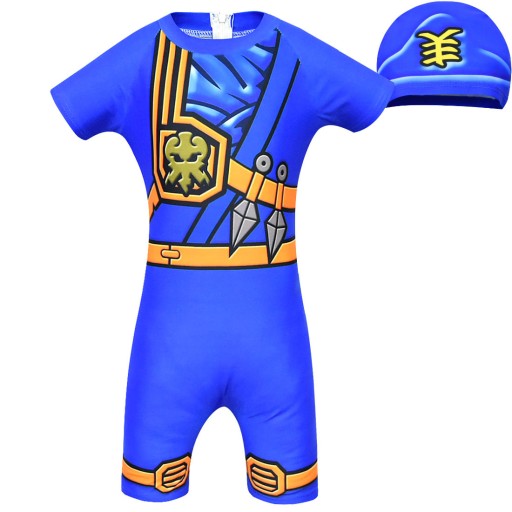 cosplay dziecięca kostium kąpielowy lego ninjago B53-229