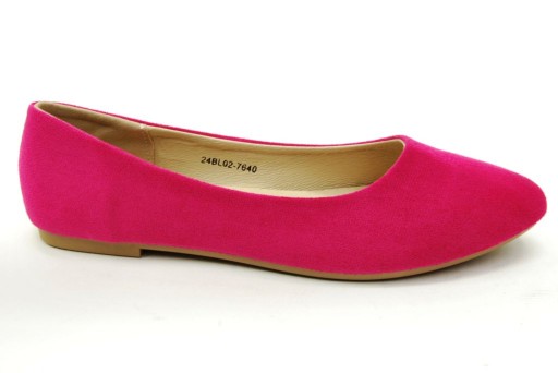 eVento 7640 BALERINY baletki damskie FUXIA r 38