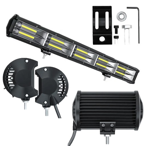 HALOGEN LAMPA ROBOCZA BELKA PANEL DŁUGA OŚWIETLENIE LED BAR 100 CM 1100 W