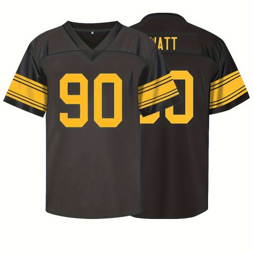 Męska Koszulka Rugby Sweatshirts NFL krótkie rękawy 220971