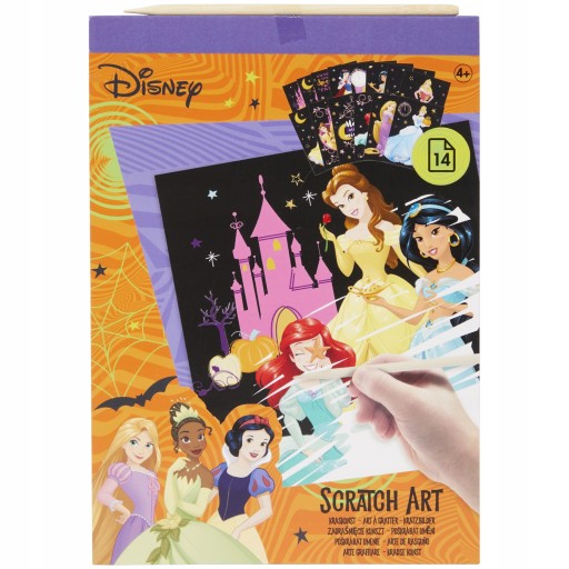 Wydrapywanka zdrapka DISNEY PRINCESS Halloween