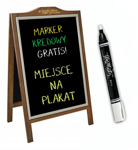 POTYKACZ WODOODPORNY OWZ NA PLAKAT LOGO GRATIS