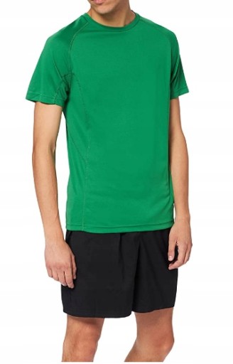 LOWER EAST T-SHIRT SPORTOWY MĘSKI ZIELONY M
