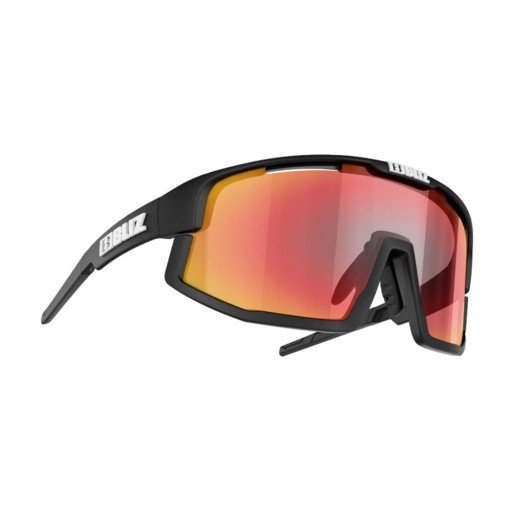 Okulary BLIZ VISION BLACK /Brown with red multi KAT.3