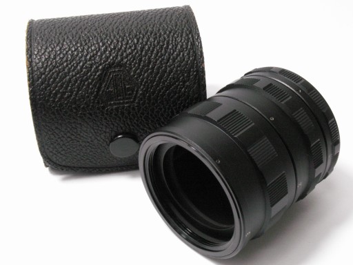 ASAHI PENTAX: komplet pierścieni pośrednich w etui