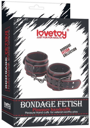 GUILTY TOYS Zestaw BDSM czerwony 8 elementów SEKS