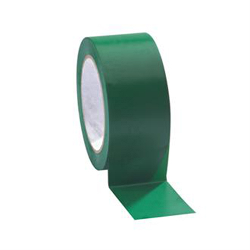 Taśma Ostrzegawcza z klejem ZIELONA 50mm/33m PVC