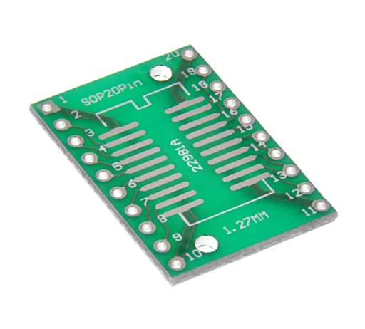 Przejściówka SOP20 na DIP20 PCB adapter