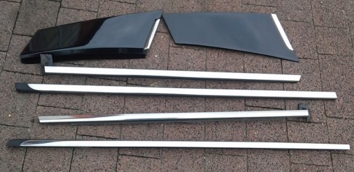 CITROEN C5 III LIFT LISTWY DRZWI CHROMOWANE KPL