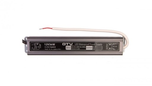 Zasilacz LED 36W IP67 DC 12V LD-WZA36W-NW