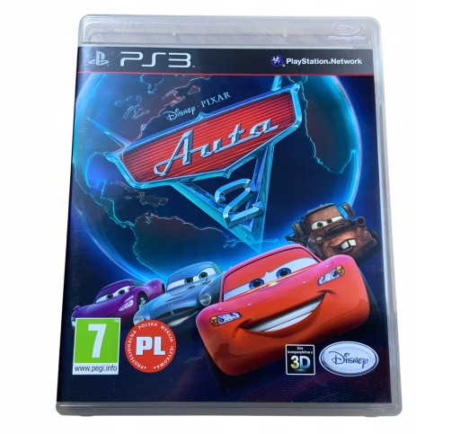 AUTA 2 komplet płyta IDEAŁ PL PS3