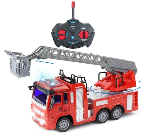 Straż Pożarna Zdalnie Sterowana - Model RC dla Młodych Bohaterów!