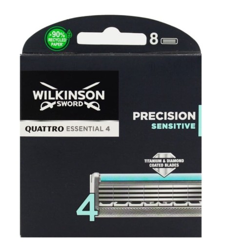 Wkłady Wilkinson Quattro Titanium Sensitive 8szt