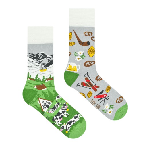 Skarpetki alpejskie góry - Spox Sox - r. 44-46
