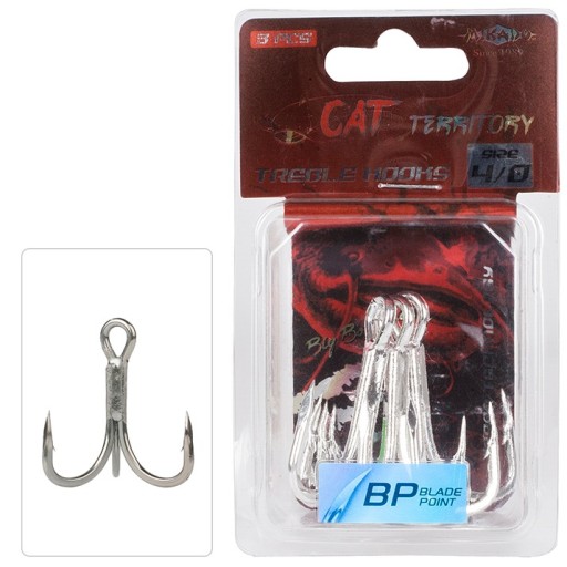 CAT TERRITORY KOTWICE NA SUMA 3/0 - 3 SZT MOCNE