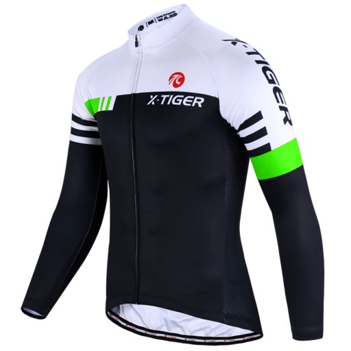 BLUZA ROWEROWA KOLARSKA MĘSKA OCIEPLANA X-TIGER