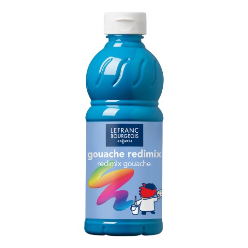 FARBA PLAKATOWA TEMPERA 500ML TURKUSOWA L&B