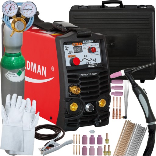 Spawarka inwertorowa TIG 200 DC Puls HF LIFT 230v