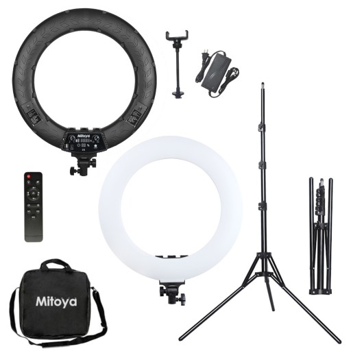 MITOYA LED RING RL-480L 60W + STATYW 185 cm