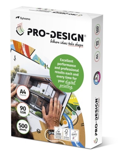 PAPIER SATYNOWY DO DRUKARKI BIUROWY KSERO A4 SATYNA 90g PRO-DESIGN