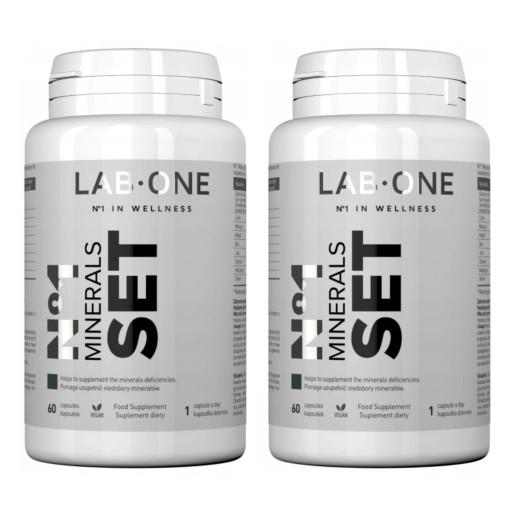 LAB ONE MINERALS SET 120k MUMIO SHILAJIT +MINERAŁY