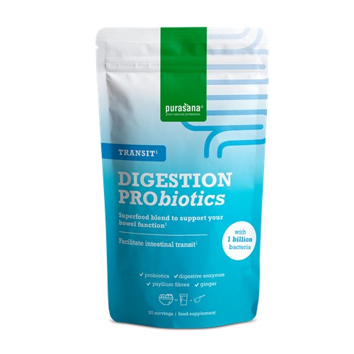 Suplement DigestionPro Transit Probiotics Transit 140 G - Purasana