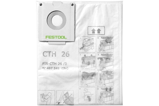 Worek zabezpieczający Festool 497542 FIS-CTH 48/3 3 szt.
