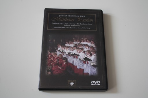BACH- MATTHAUS PASSION -PASJA WG ŚWIĘTEGO MATEUSZA