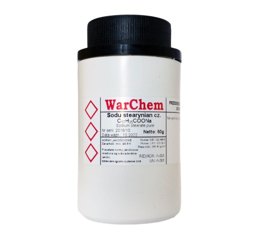 STEARYNIAN SODU - czysty - 50g