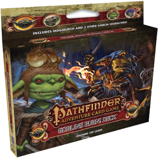 PATHFINDER ADVENTURE CARD GAME GOLBINS BURN! DECK